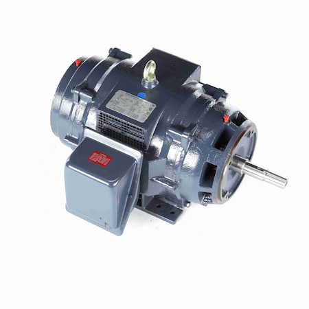 Marathon General Purpose Motor, 3 HP, 3 Ph, 60 Hz, 208-230/460 V, 1800 RPM, 182TC Frame, DP GT0210